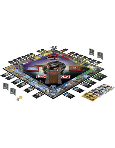 Monopoly Jurassic Park HASF16621030 Hasbro | Futurartshop.com