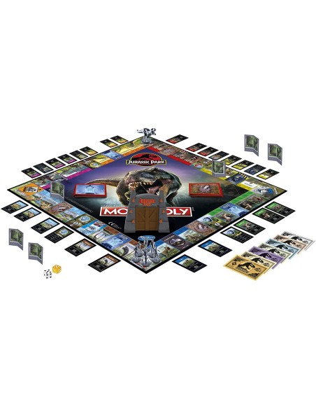 Monopoly Jurassic Park HASF16621030 Hasbro | Futurartshop.com