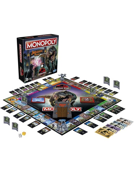 Monopoly Jurassic Park HASF16621030 Hasbro | Futurartshop.com