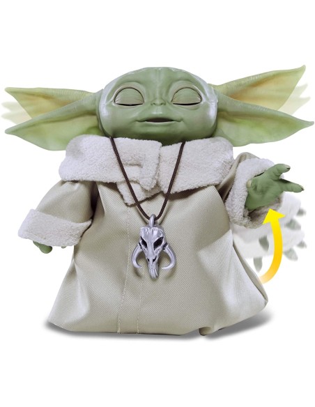 Star Wars - The Mandalorian Il Bambino Baby Yoda animatronic HASF1119 Hasbro | Futurartshop.com