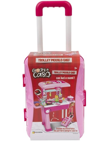 Giochi di Casa Trolley Piccolo chef con luci e suoni GIOGGI190379 Giochi Preziosi | Futurartshop.com