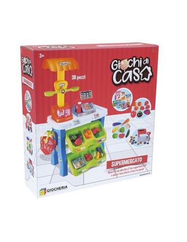 Supermarket home games with 38 accessories GIOGGI190097 Giochi Preziosi | Futurartshop.com