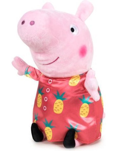 Peppa Pig plush toy with pineapple mesh China manufacturer FIC760018595-2 Gabbiano | Futurartshop.com