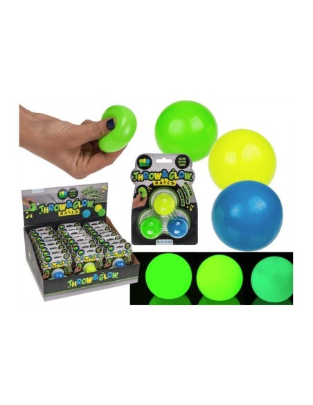 Throw & Glow Balls Confezione con 3 palle 4 centimetri OYB12/0805 Out of The Blue | Futurartshop.com