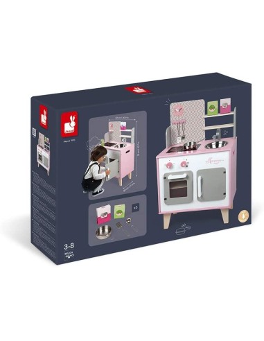 Macaron wooden kitchen JAN06567 Futurart | Futurartshop.com