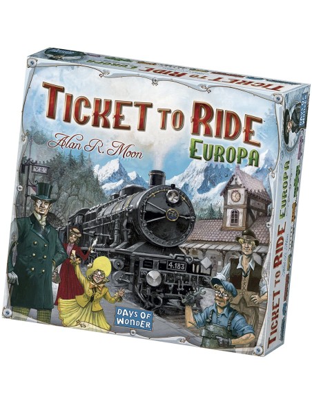 Gioco Ticket to Ride Europa ASM71732 Futurart | Futurartshop.com