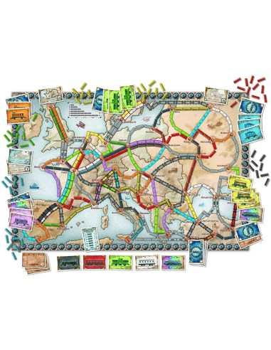 Game Ticket To Ride Europe ASM71732 Futurart | Futurartshop.com