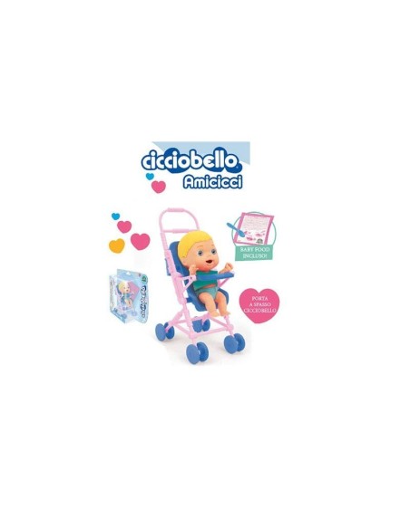 Cicciobello Amicicci passeggino più personaggio GIOCC018000 Giochi Preziosi | Futurartshop.com