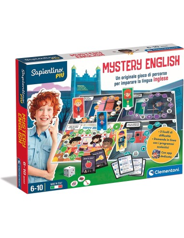 Sapientino più-MyStery English CLE16642 Clementoni | Futurartshop.com
