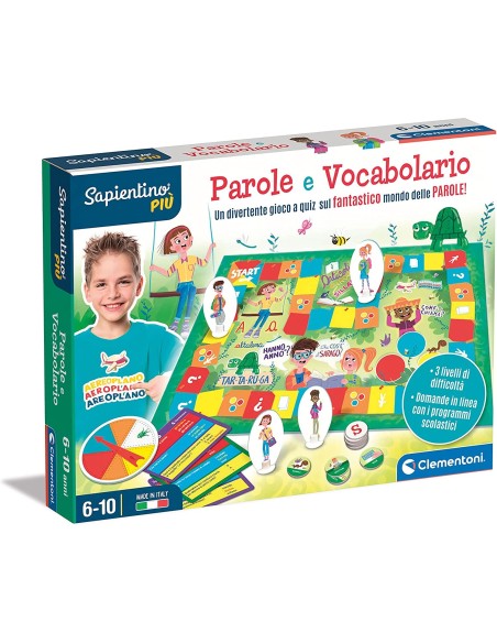 Sapientino Più - Parole e Vocabolario CLE16641 Clementoni | Futurartshop.com