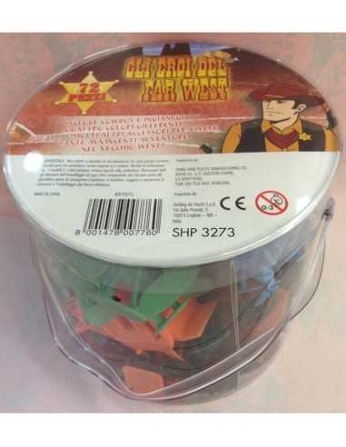 Secchiello Soldatini eroi del far west GIORDF70076 Giochi Preziosi | Futurartshop.com