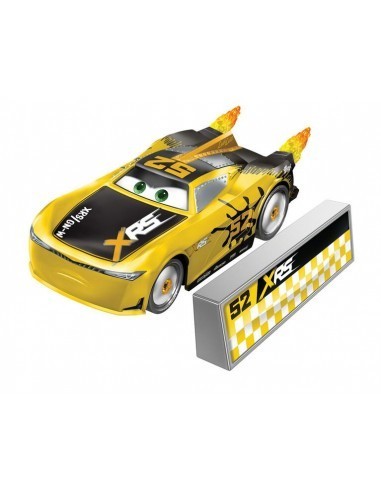 Cars XRS Roket Racing Veicolo George New-Win con Blast wall GBLGKB87/GNT49 Mattel | Futurartshop.com