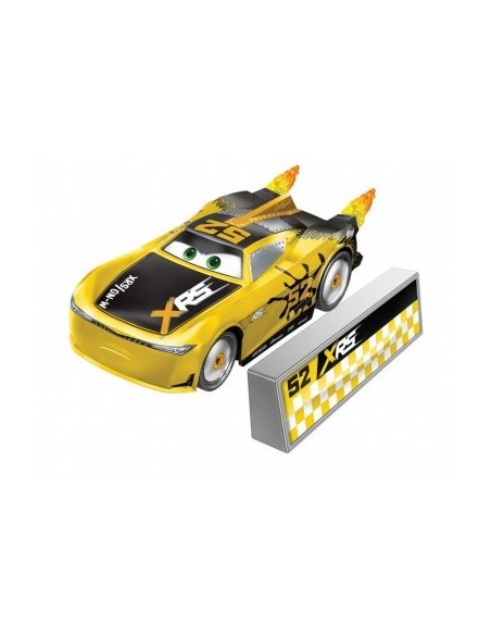 Cars XRS Roket Racing Veicolo George New-Win con Blast wall GBLGKB87/GNT49 Mattel | Futurartshop.com