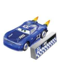Cars XRS Roket Racing Veicolo Ed Truncan con Blast wall GBLGKB87/GNT51 Mattel | Futurartshop.com 2