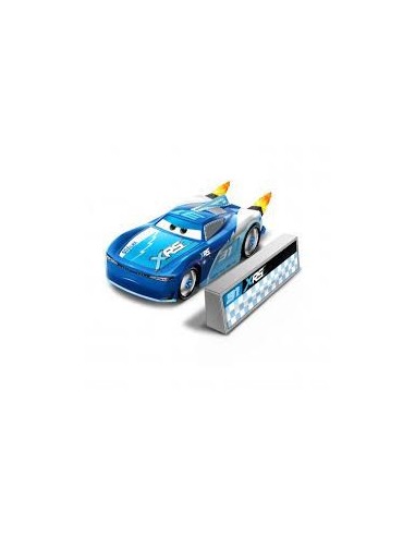 Cars XRS Roket Racing Veicolo Cam Spinner con Blast wall GBLGKB87/GKB93 Mattel | Futurartshop.com