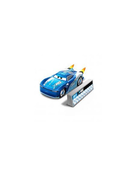 Cars XRS Roket racing vehicle Cam Spinner with Blast wall GBLGKB87/GKB93 Mattel- Futurartshop.com