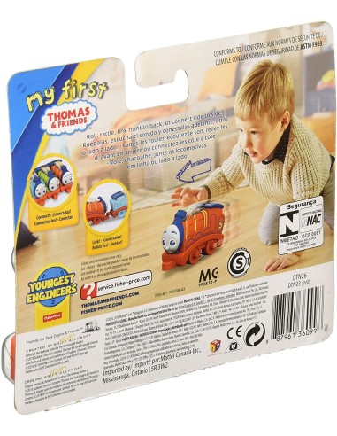 Thomas e Friends - James Treno rullo sonaglio GBLDTN23/DTN26 Mattel | Futurartshop.com