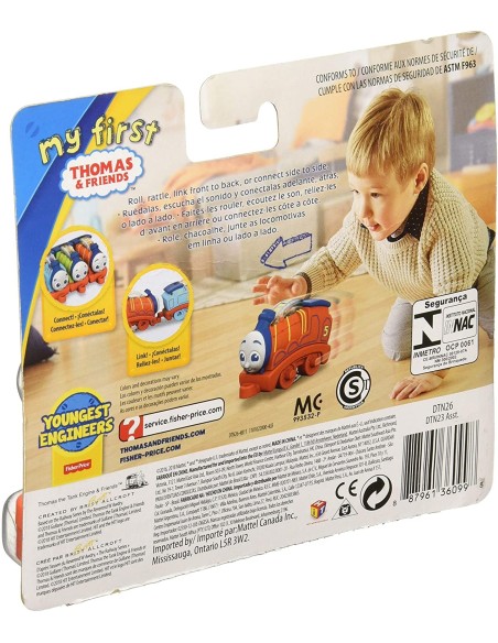 Thomas and Friends-James Train roller rattle GBLDTN23/DTN26 Mattel | Futurartshop.com