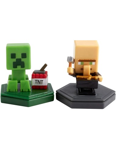 Minecraft Earth - Villico Riparatore Vs Creeper Artificiere GBLGKT41/GMD15 Mattel | Futurartshop.com