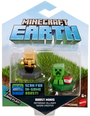 Minecraft Earth-Villic Repairman Vs Creeper Artificer GBLGKT41/GMD15 Mattel | Futurartshop.com