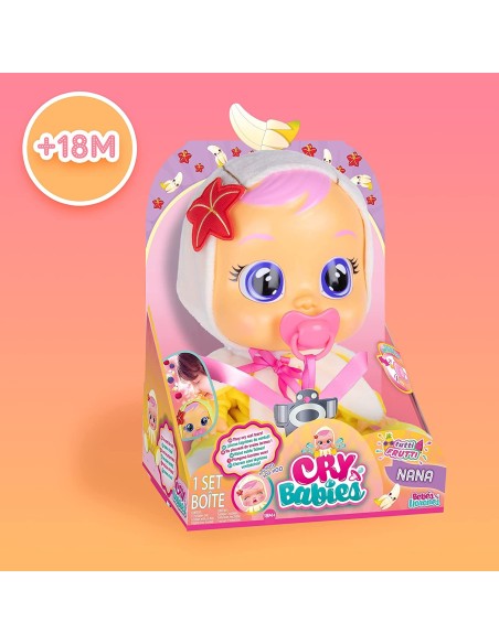 Cry Babies Tutti Frutti doll dwarf banana IMC81376 IMC Toys | Futurartshop.com