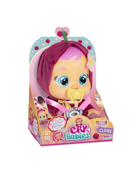 Cry Babies Tutti Frutti Bambola Claire Ciliegia IMC81369 IMC Toys | Futurartshop.com