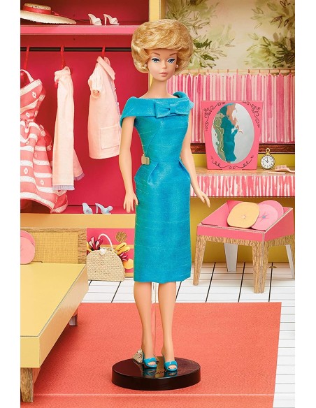 Barbie Dream House vintage reproduction of 1962 with Doll TOYGNC38 Mattel | Futurartshop.com