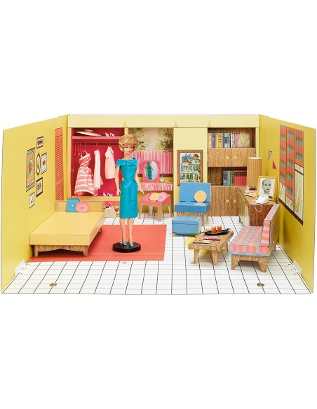 Barbie Casa dei Sogni Vintage Riproduzione del 1962 con Bambola TOYGNC38 Mattel | Futurartshop.com