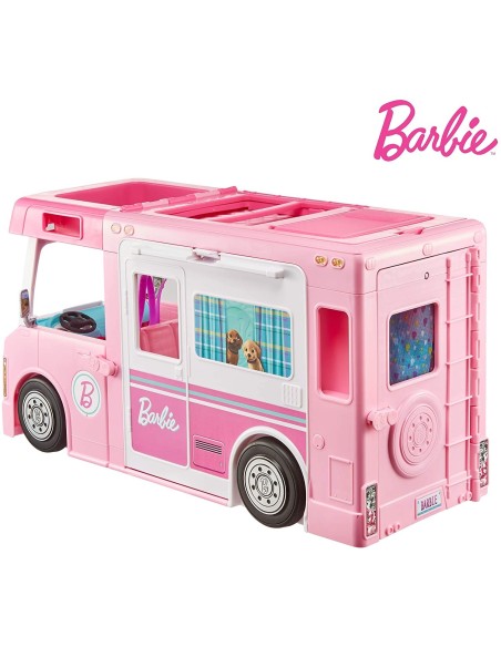Barbie Nuovo Camper dei Sogni 3 in 1 TOYGHL93 Mattel | Futurartshop.com