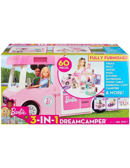 Barbie new dream RV 3 in 1 TOYGHL93 Mattel | Futurartshop.com