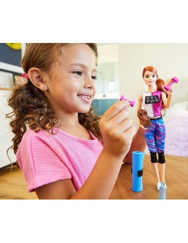 Barbie Wellness gymnast doll with accessories TOYGKH73/GJG57 Mattel | Futurartshop.com