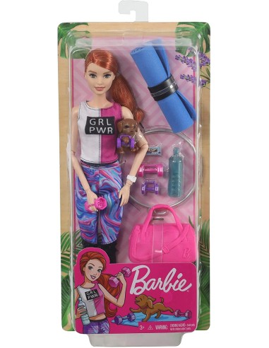 Barbie Wellness gymnast doll with accessories TOYGKH73/GJG57 Mattel | Futurartshop.com