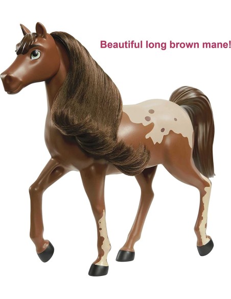 Spirit Untamed - Cavallo marrone e bianco TOYGXD96/GXF00 Mattel | Futurartshop.com
