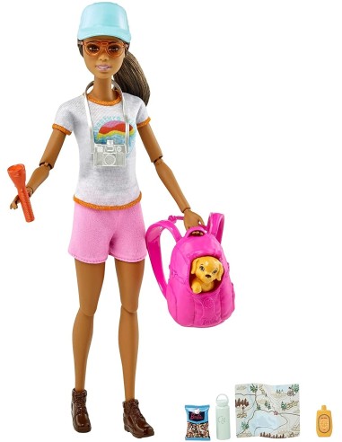 Barbie Wellness doll photographer with accessories TOYGKH73/GRN66 Mattel | Futurartshop.com