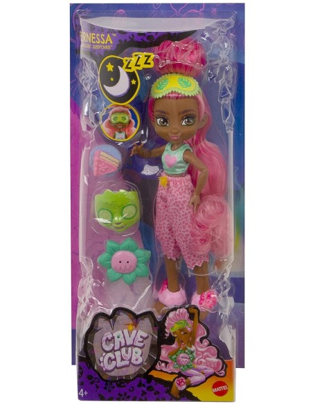 Cave Club Bambola Fernessa Cavetastic Sleepover TOYGTH00/GTH03 Mattel | Futurartshop.com