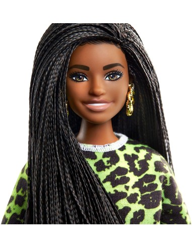 Barbie Fashionistas with leopard green jersey 144 TOYFBR37/GHW58 Mattel | Futurartshop.com