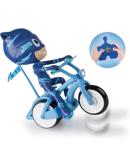 Pj Masks gattoboy remote control stunt bike TOY273016 IMC Toys | Futurartshop.com