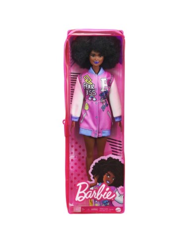 Barbie Fashionistas Letterman jacket 156 TOYFBR37/GRB48 Mattel | Futurartshop.com