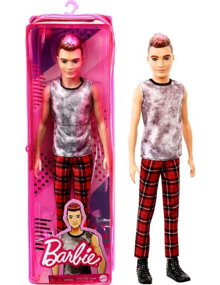 Barbie Fashionistas ken with grey tank top 176 TOYDWK44/GVY29 Mattel | Futurartshop.com