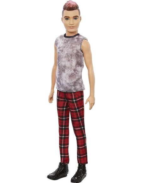 Barbie Fashionistas ken with grey tank top 176 TOYDWK44/GVY29 Mattel | Futurartshop.com