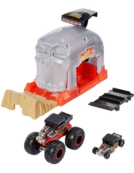 Hot Wheels Set Monster Truck Start Rampe 2 in 1 Bone Shaker MATGKY01/GKY02 Mattel | Futurartshop.com