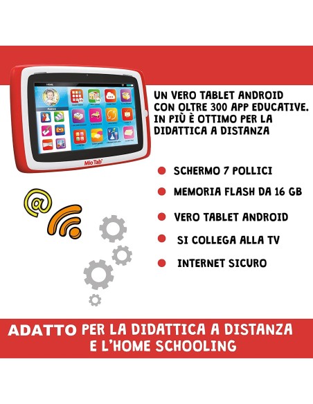 Hi-tech Mio Tab 7 evolution LIS89031 Lisciani | Futurartshop.com