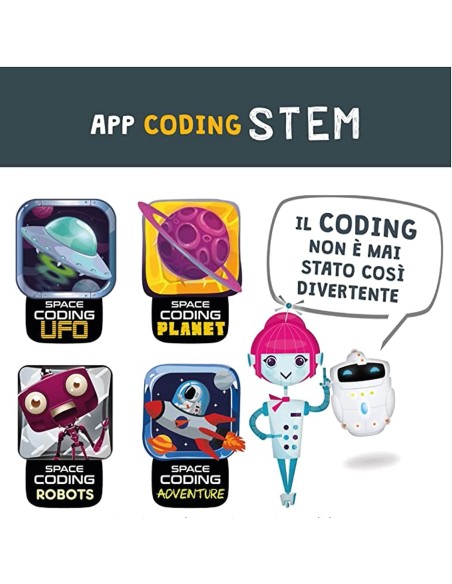 Hi-Tech Mio Tab 10 Stem Coding LIS89055 Lisciani | Futurartshop.com