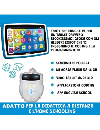 Hi-Tech Mio Tab 10 Stem Coding LIS89055 Lisciani | Futurartshop.com