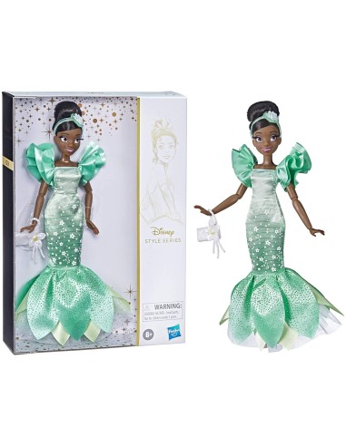 Disney Princess Bambola style series - Tiana TOYE83954-2 Hasbro | Futurartshop.com
