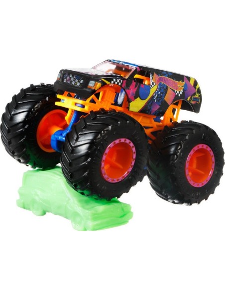 Hot Wheels Monster Trucks Town Hauler with car TOYFYJ44/GTH86 Mattel | Futurartshop.com