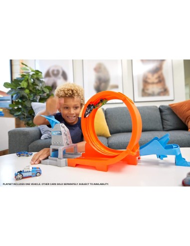 Hot Wheels Action Track Acrobatics in the Loop TOYGBF81/GTV13 Mattel | Futurartshop.com
