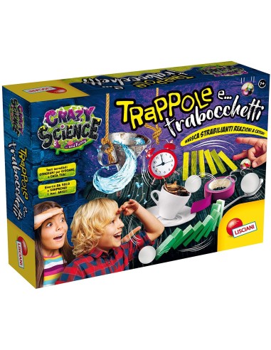 Crazy Science Laboratorio Trappole e Trabocchetti LIS86320 Lisciani | Futurartshop.com