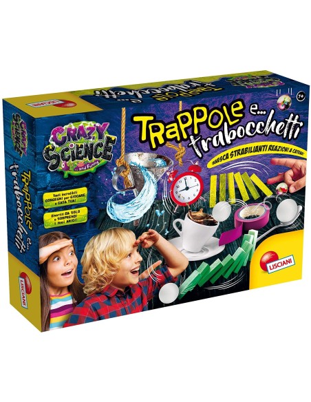 Crazy Science Lab traps and snags LIS86320 Lisciani | Futurartshop.com