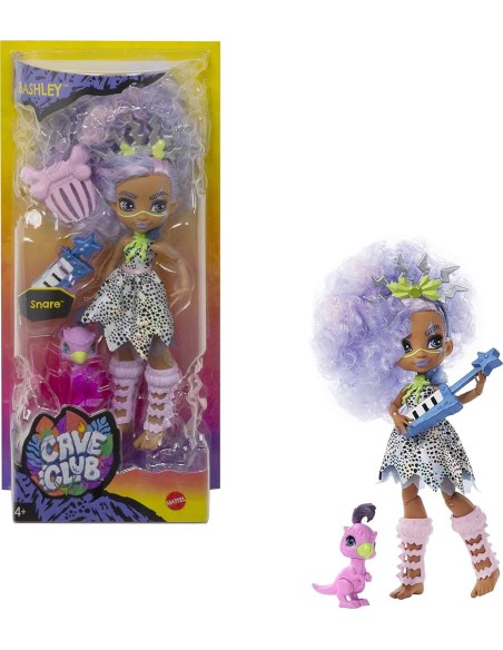 Cave Club doll Bashley with puppy TOYGNL82/GTH04 Mattel | Futurartshop.com